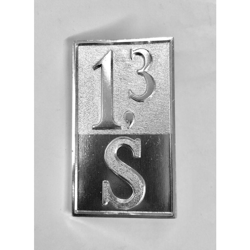 badge front bonnet 1.3 S
