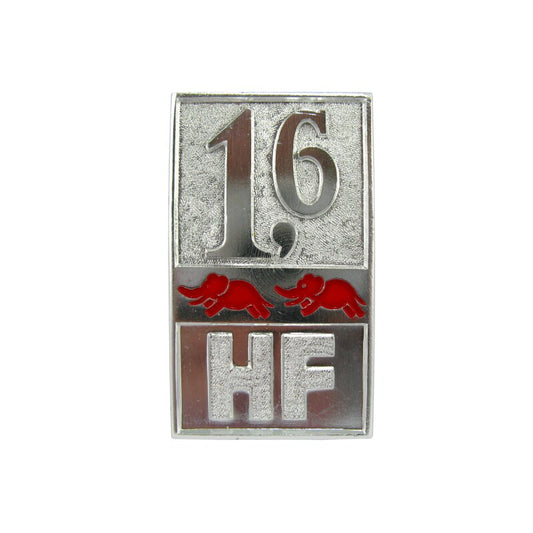 Badge front bonnet 1600 HF