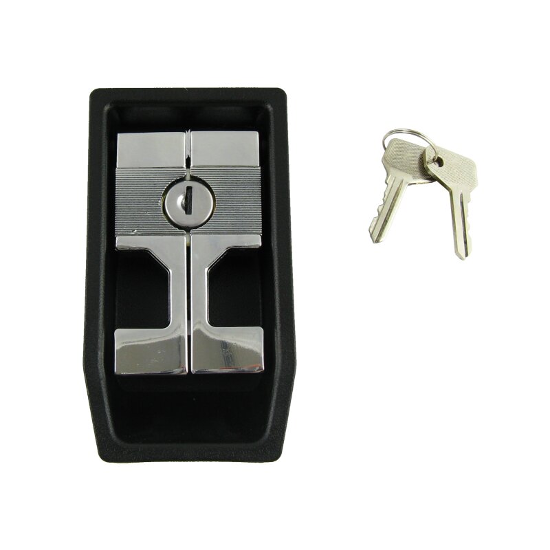 Handle chrom for the rear bonnets Fiat X1/9