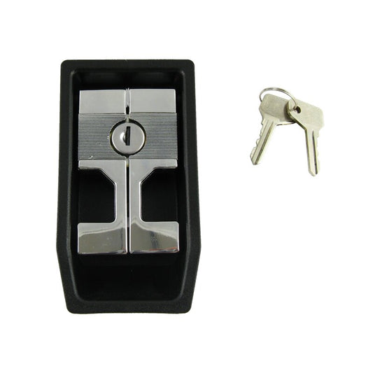 Handle chrom for the rear bonnets Fiat X1/9