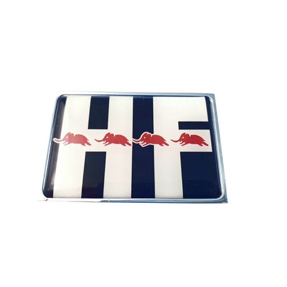 HF wing / fender badge / emblem blue white
