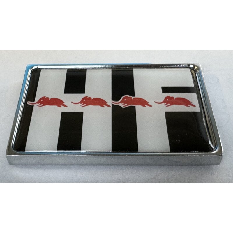 HF wing / fender badge / emblem blue white