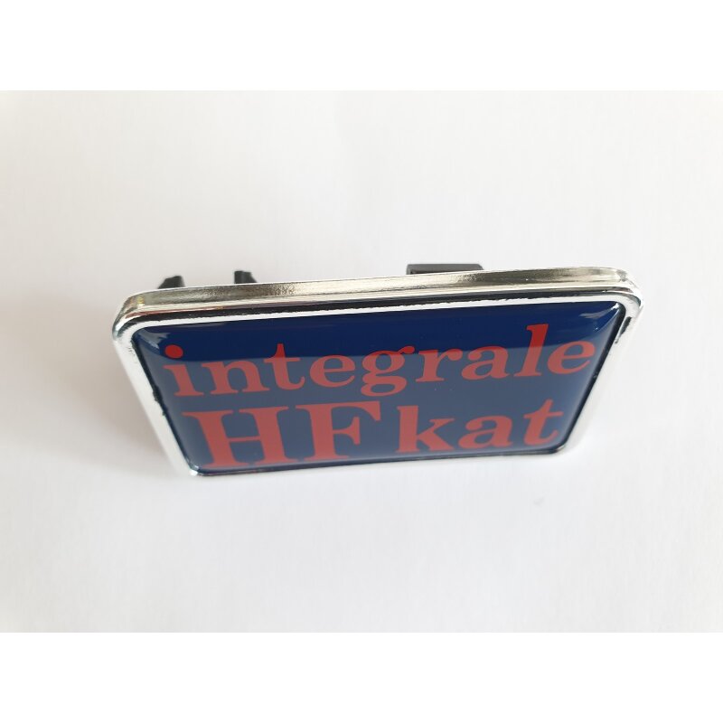 Integrale 8V kat badge coolant grille