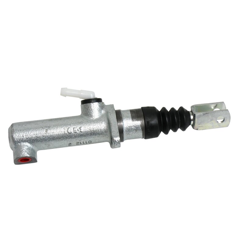 Clutch master cylinder on the pedal