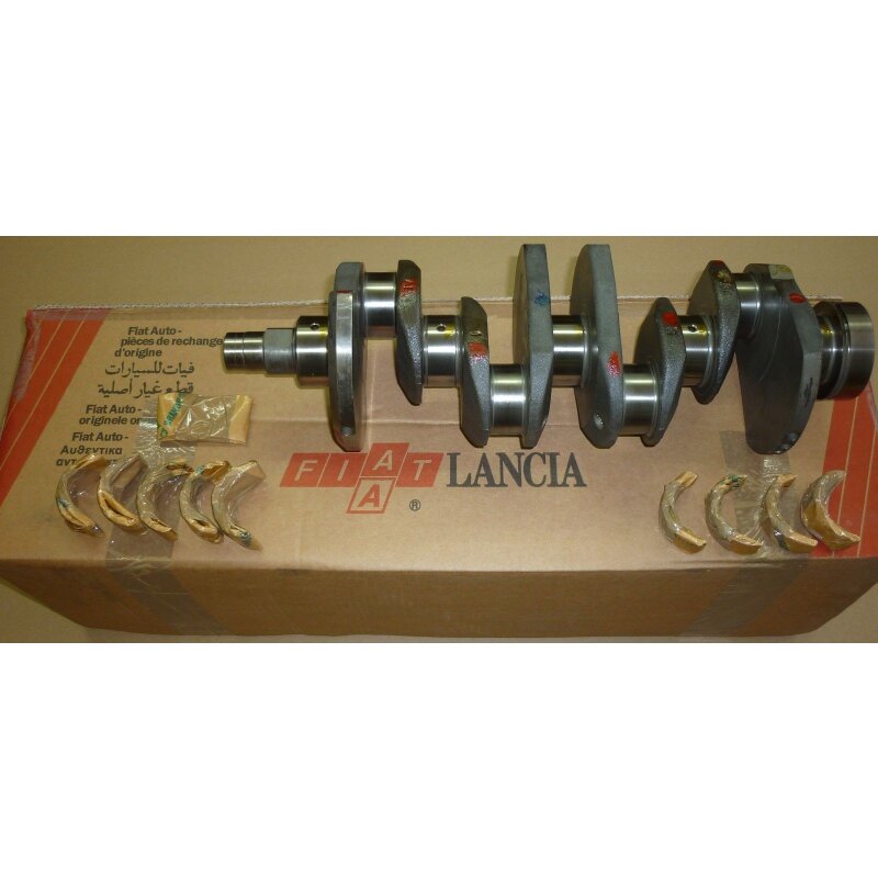 Crankshaft OE Lancia with bearing