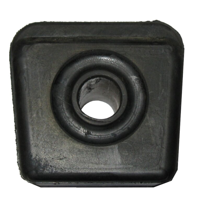 Bearing block leaf spring rear