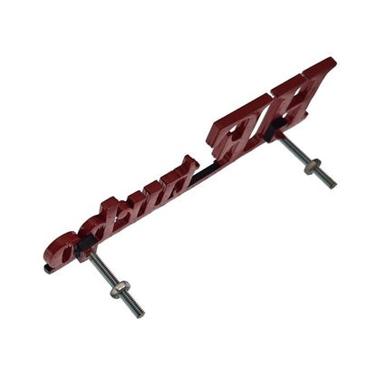 Lancia Delta HF Turbo badge emblem in the radiator grille screwable
