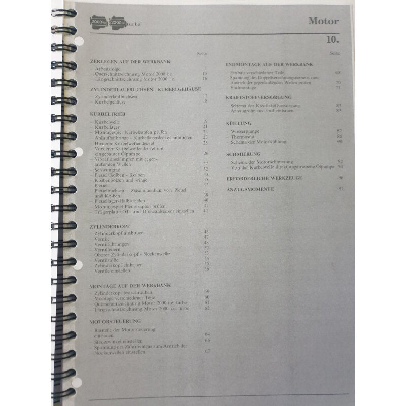 Lancia Delta Integrale & Evo engine repair manual