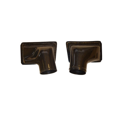 Carbon front bumper air intake