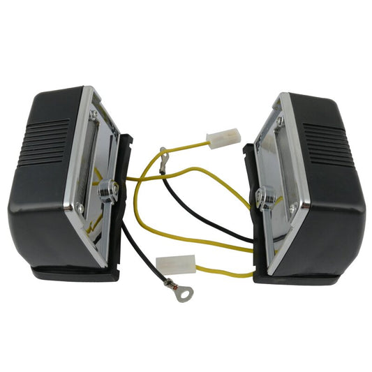 license plate light set