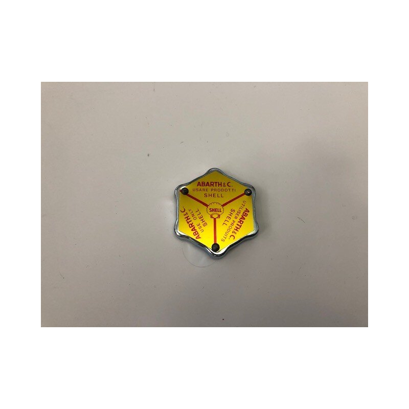 Öil filler cap Abarth-Shell