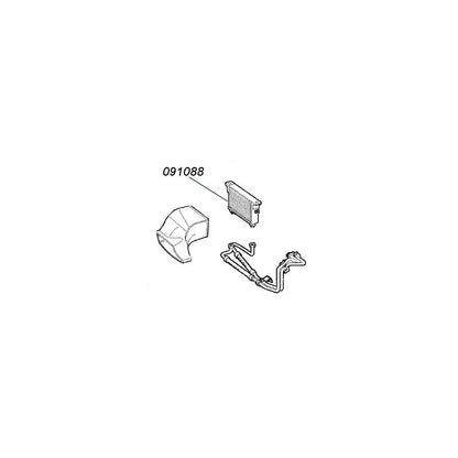 Oil cooler Coupe 16V + 20 V Turbo