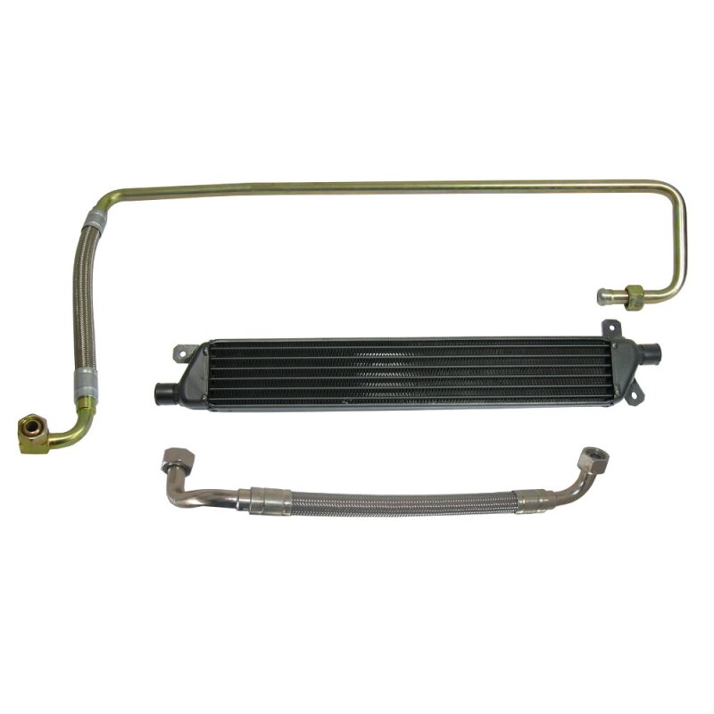 set oil radiator with oil hoses