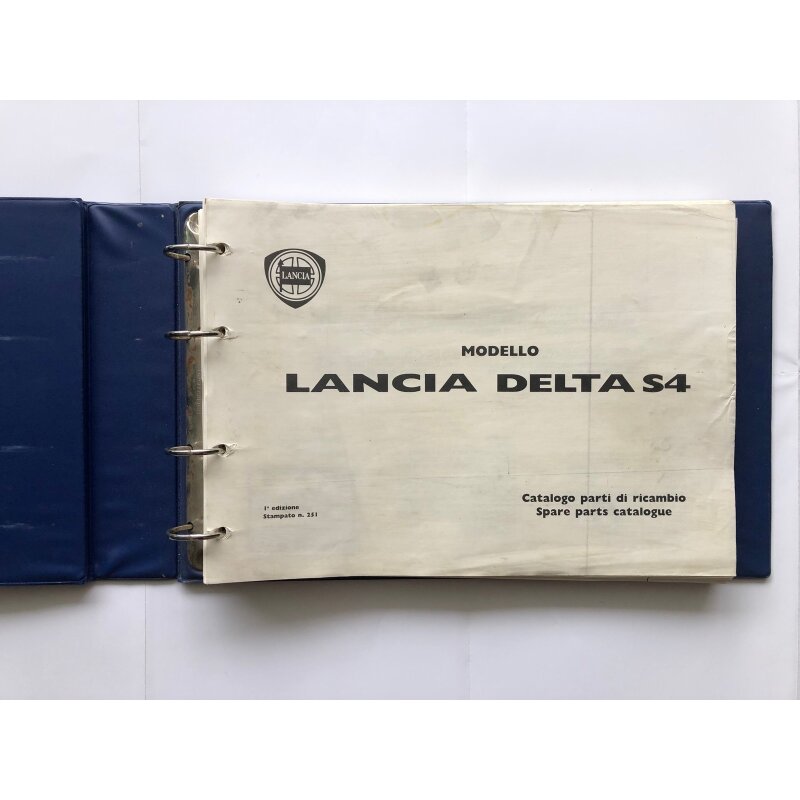 Original Parts book S4