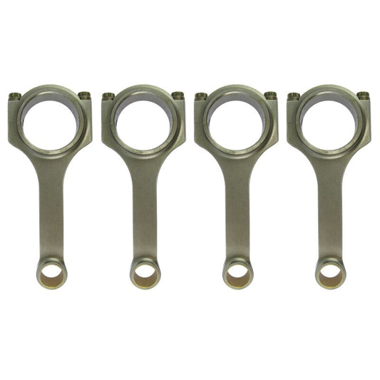 Steel H profile connecting rod kit for OE pistons and forged pistons