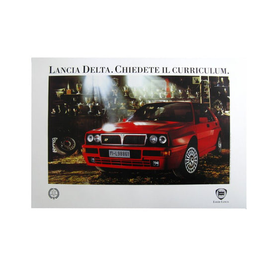 Poster Delta EVO rot 100 x 70 cm