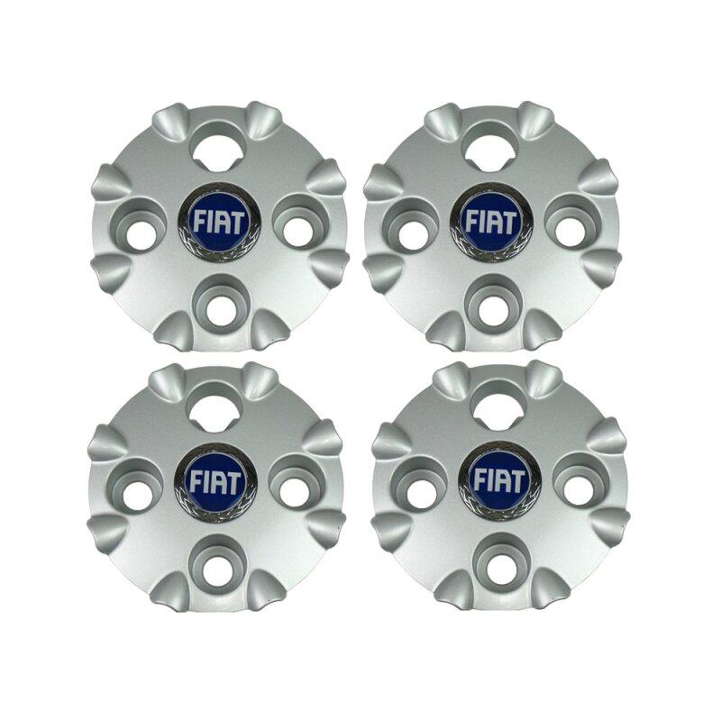 Center caps set barchetta steel rim