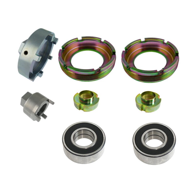 Front wheel bearing set