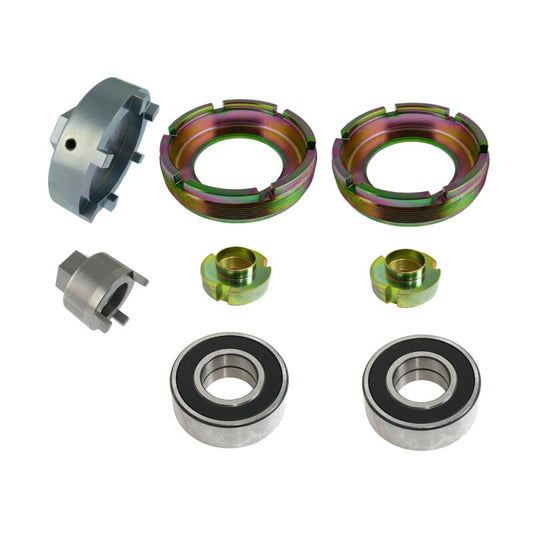Front wheel bearing set