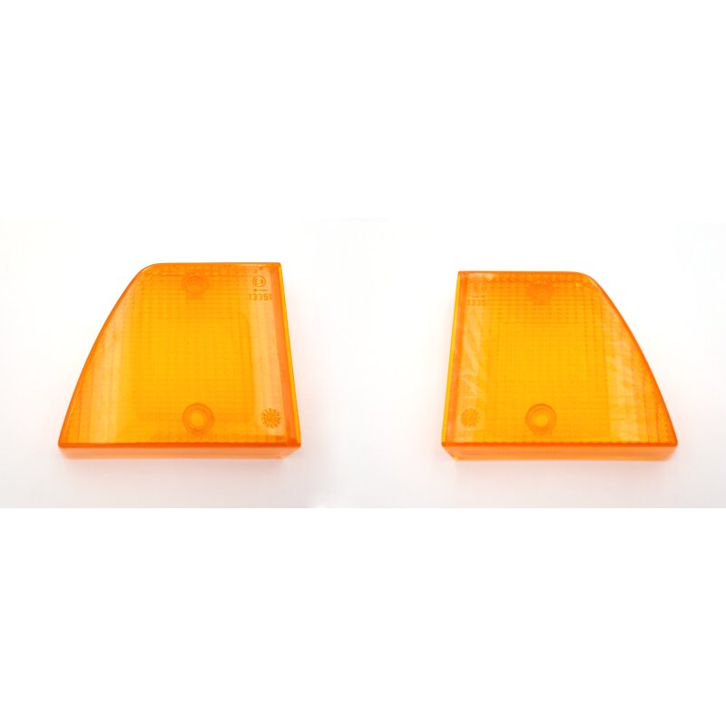 Rear turning light lenses