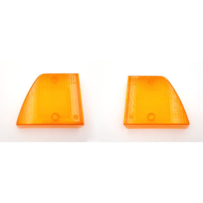 Rear turning light lenses