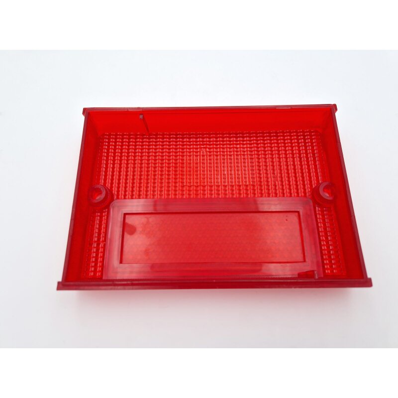 Set of brake light caps for the rear red brake light