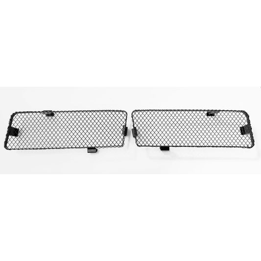 Set Evo front bumper grills / meshes next to indicators