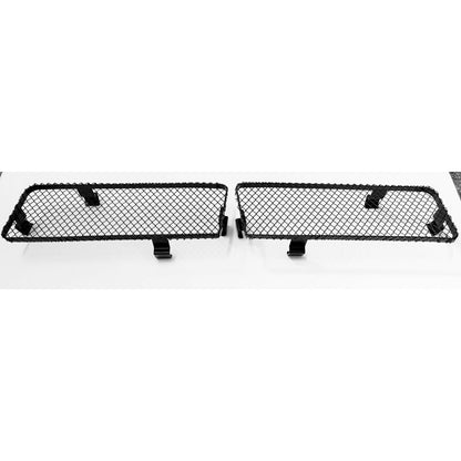 Set Evo front bumper grills / meshes next to indicators