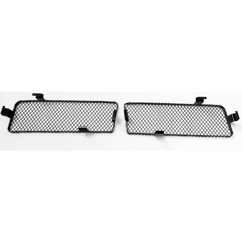 Set Evo front bumper grills / meshes next to indicators
