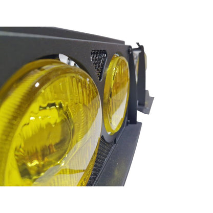 Headlight set complete right + left yellow EVOLUZIONE