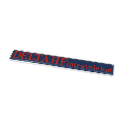 Badge on the tailgate rear right Integrale 8V Kat
