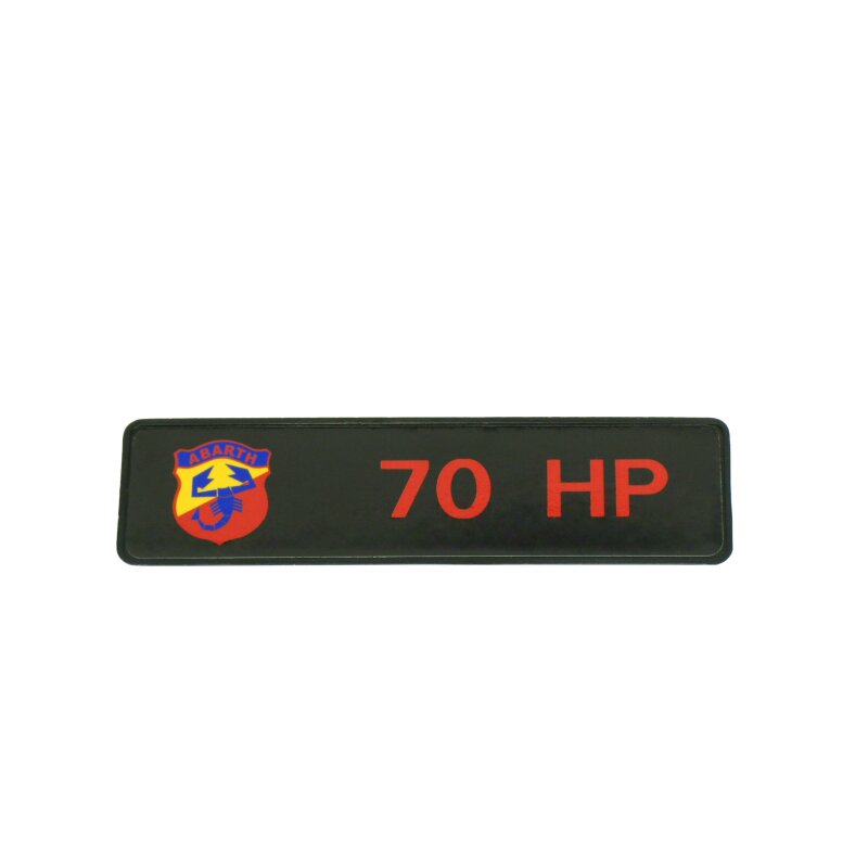 Hood badge A112 ABARTH