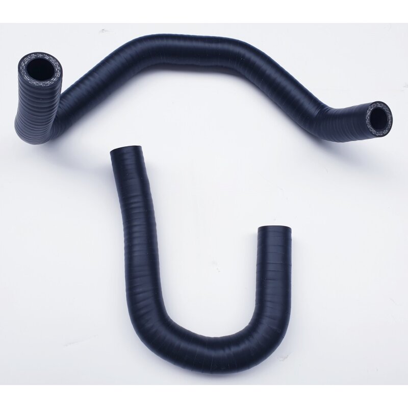 Idle hose set silicon black 8V