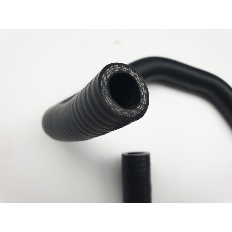 Idle hose set silicon black 8V