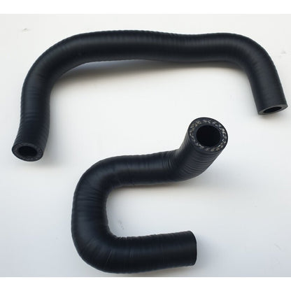 Idle hose set silicon black Lancia Delta Integrale & Evo 16V