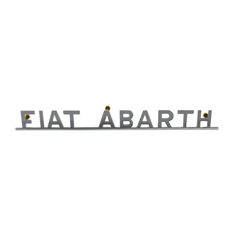 Lettering FIAT ABARTH