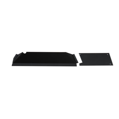 Black anodized aluminum bonnet air intake and heat dissipation exhaust manifold Integrale & Evoluzione