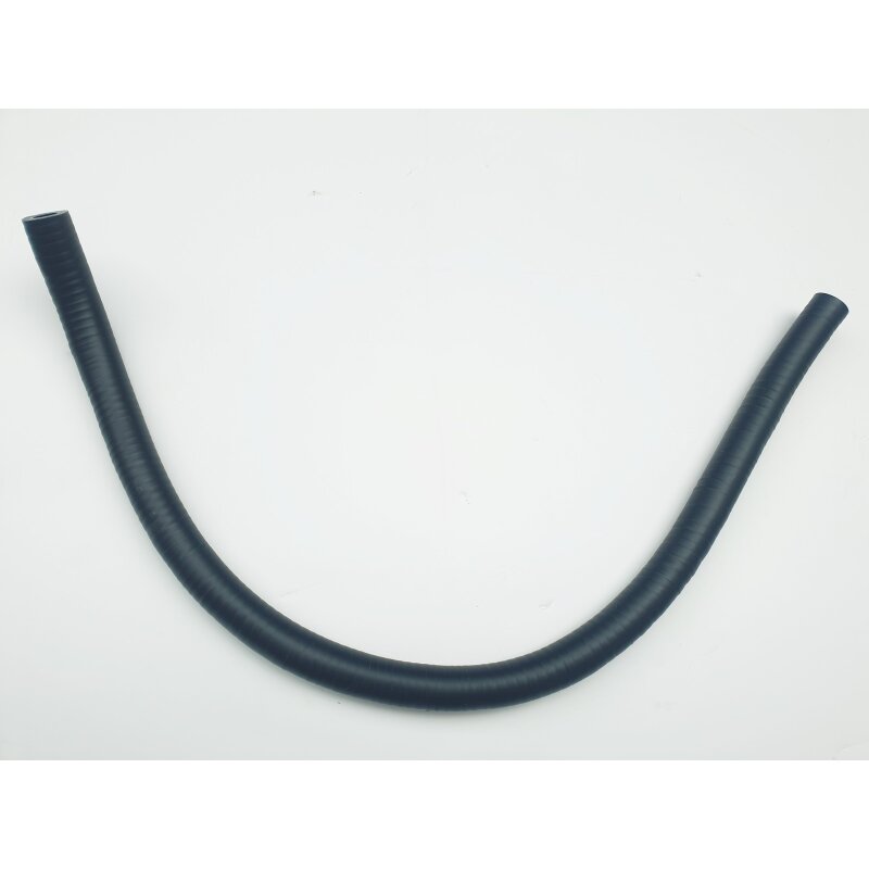 Brake booster silicone hose reinforced matte black Integrale 8V