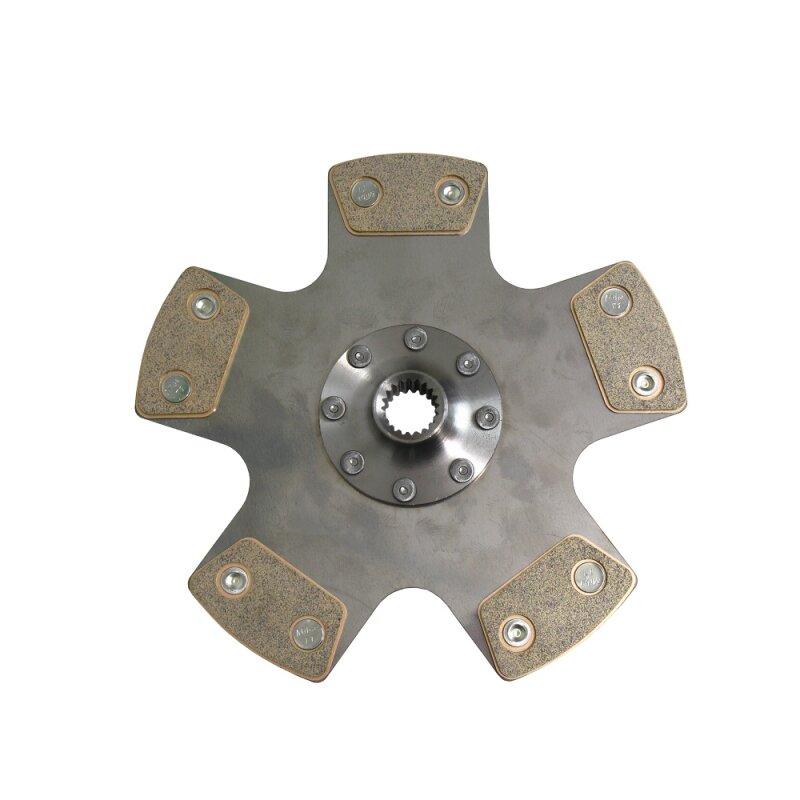 Sintered metal clutch disc rigid