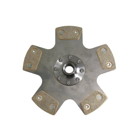 Sintered metal clutch disc rigid