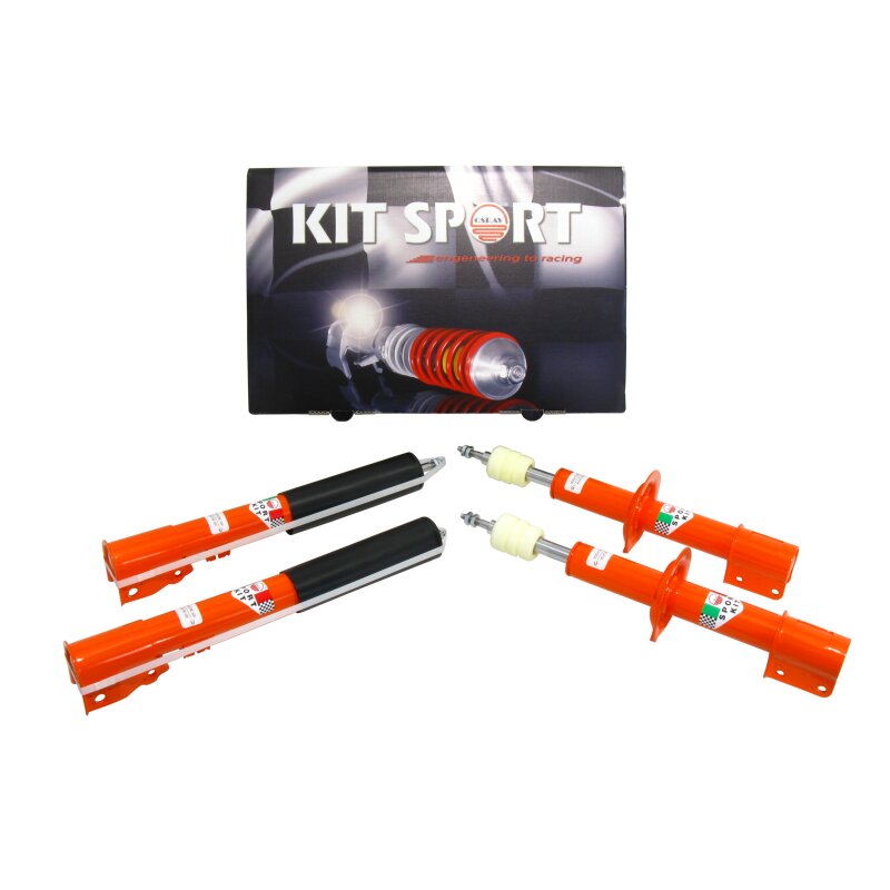 Sport adjustable shock absorber shortened