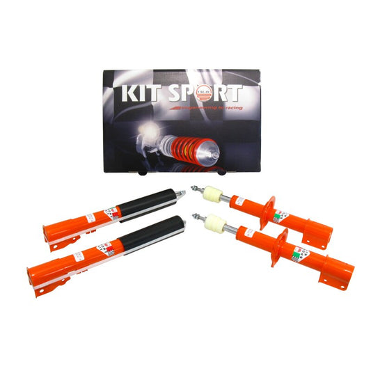 Sport adjustable shock absorber shortened