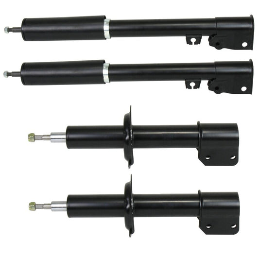 Shock absorber set foront and rear axle