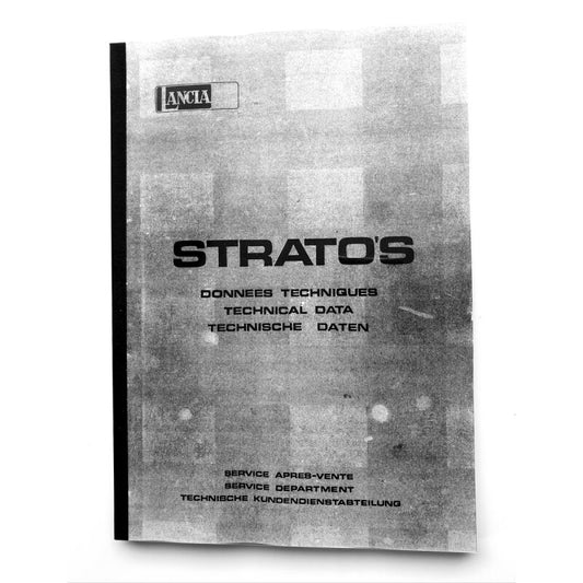 Technical Data for Lancia Stratos