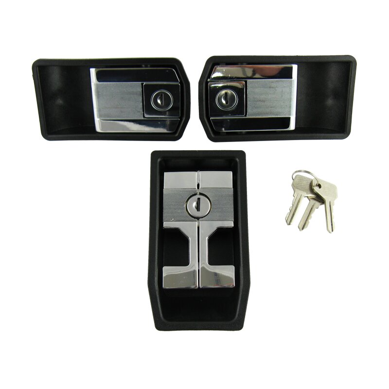 Door handle set chrom Fiat X1/9