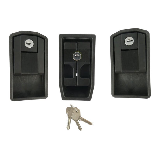 Door handle set BLACK Fiat X1/9