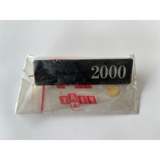 Type plate "2000" Beta Coupe