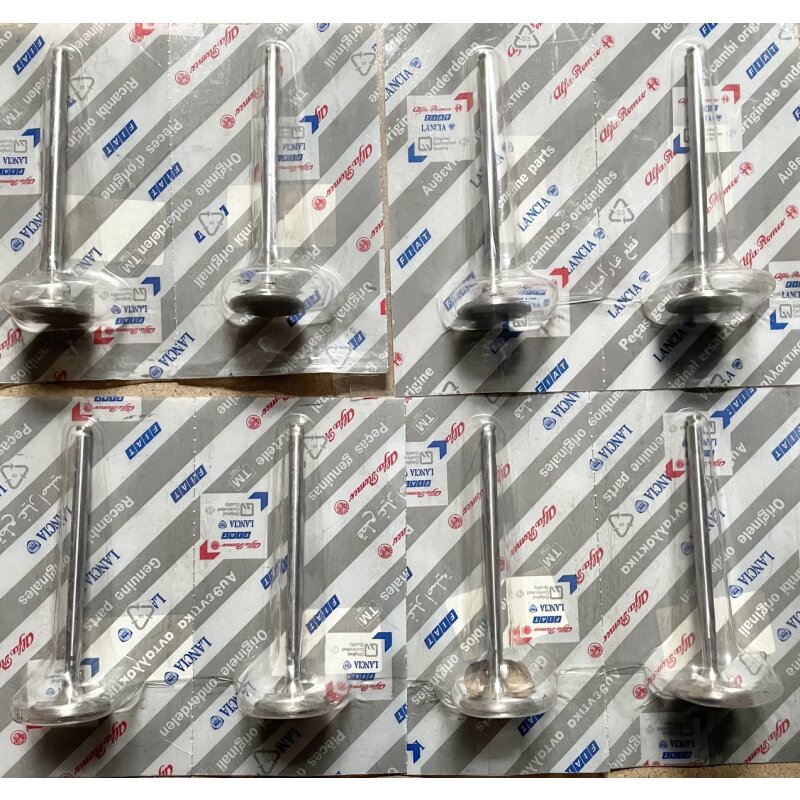 Inlet valve 16 V set OE Lancia 7722907
