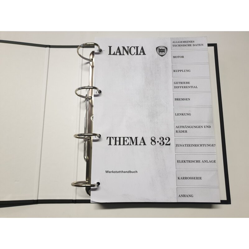 Workshop manual Lancia Thema 8.32