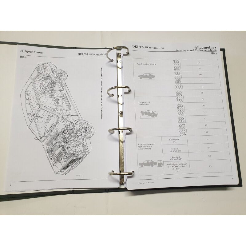 Workshop manual part 1 - Lancia Delta Integrale 4WD 8V 16V